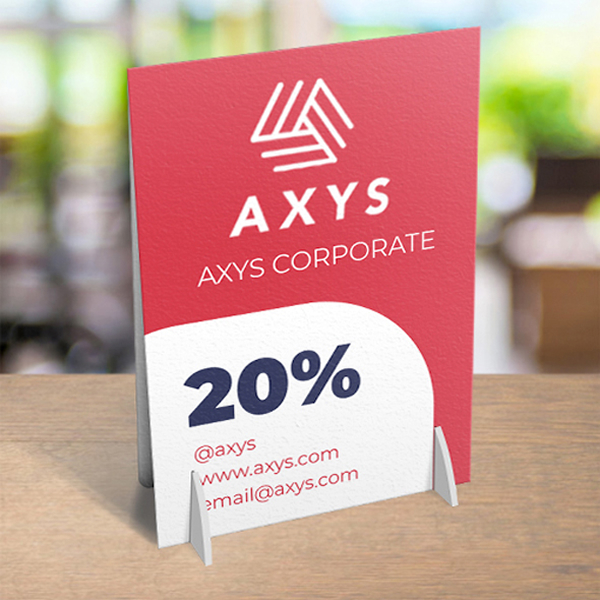 Display De Balcão Na Vertical